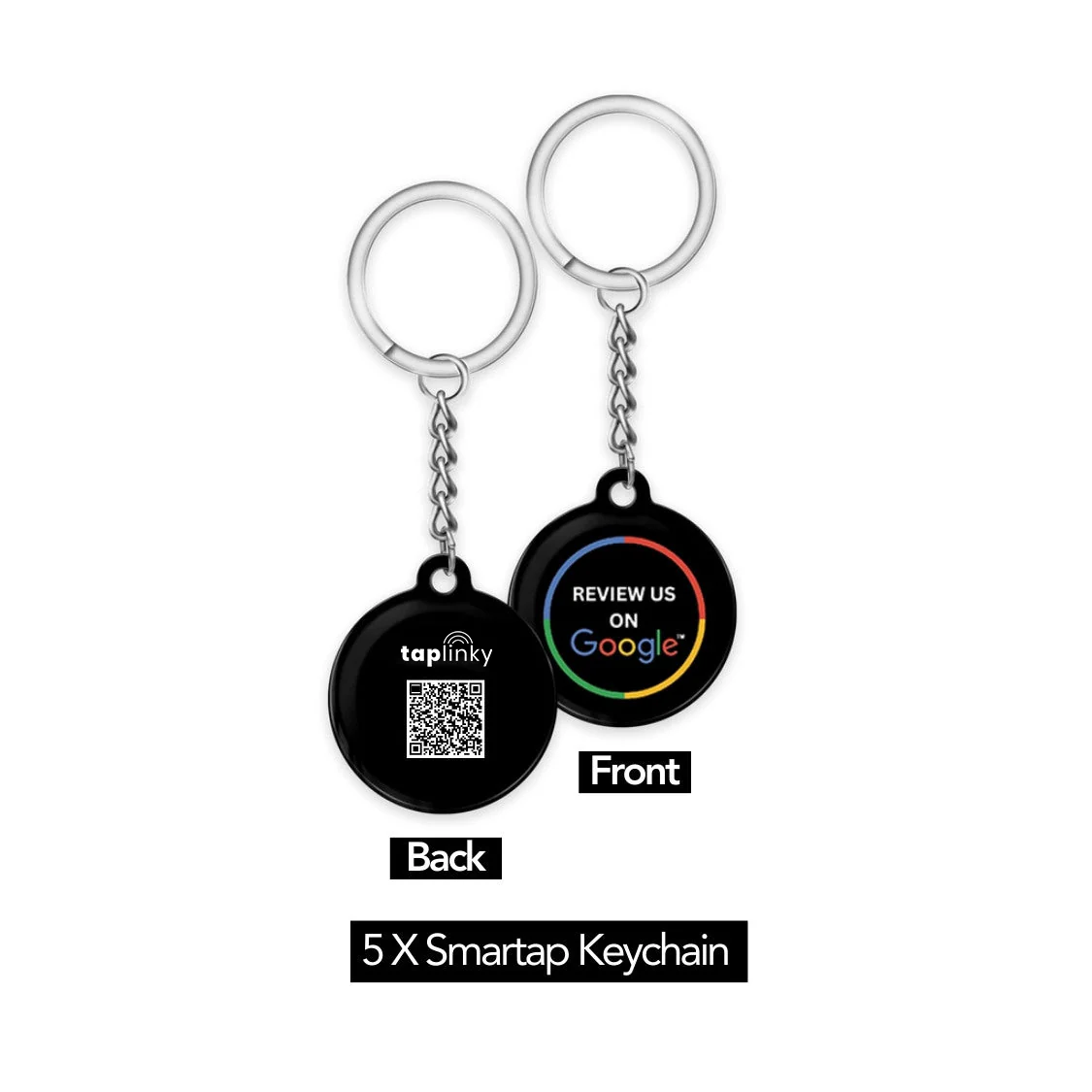 Smart Google Reviews Keychain