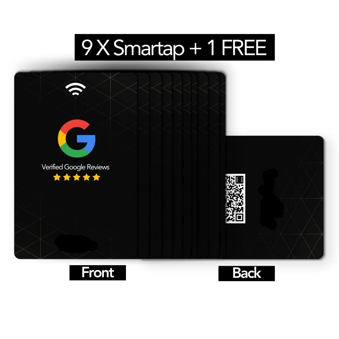 Flunorr - Smart Google Reviews - Black